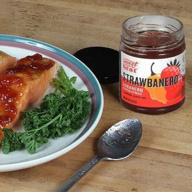 Strawbanero Pepper Spread | Pack of 3 | 9 oz | Gluten Free | Chili Dawg's Foods of Fire